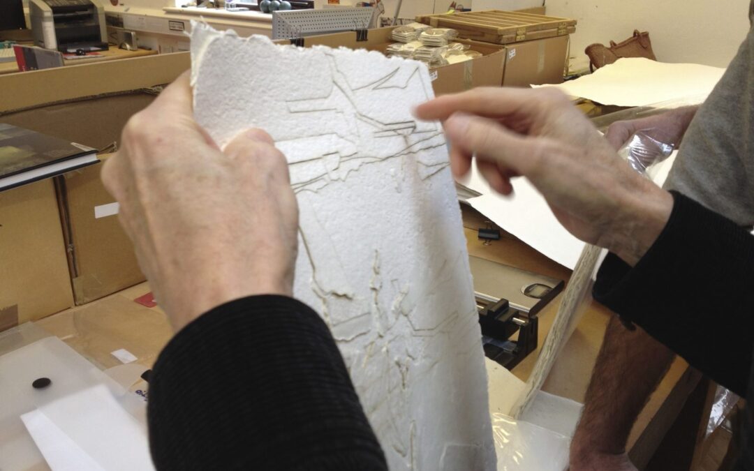 February 2014 | Visiting Khadi Papers in Chilgrove, Chichester