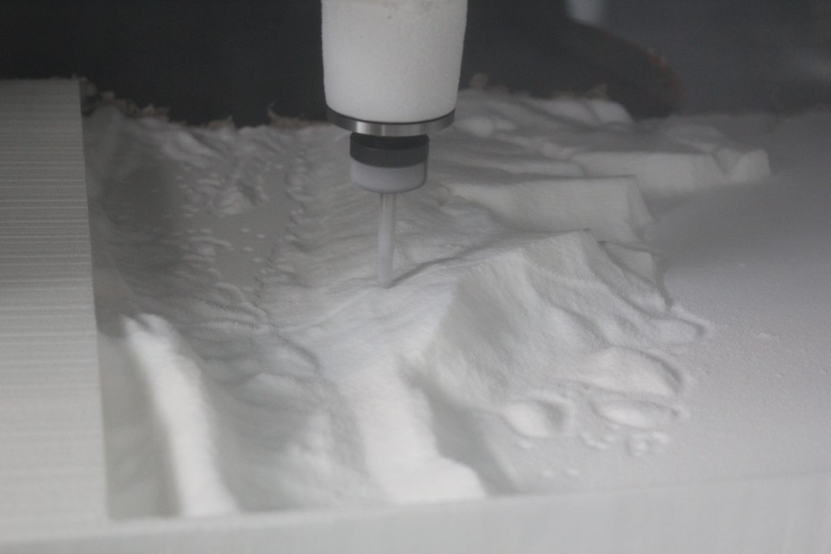 January 2014 | Milling a Relief Map of the Dorset Coast