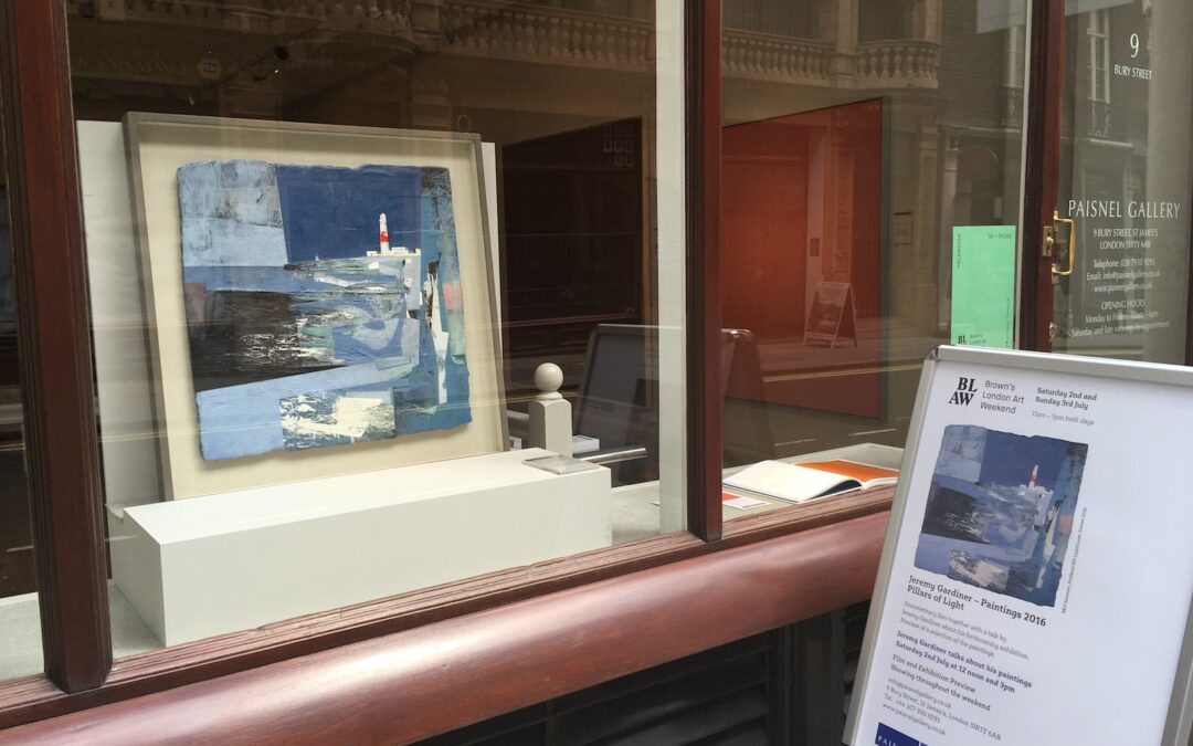 July 2016 | ‘Pillars of Light’ Preview | Brown’s London Art Weekend