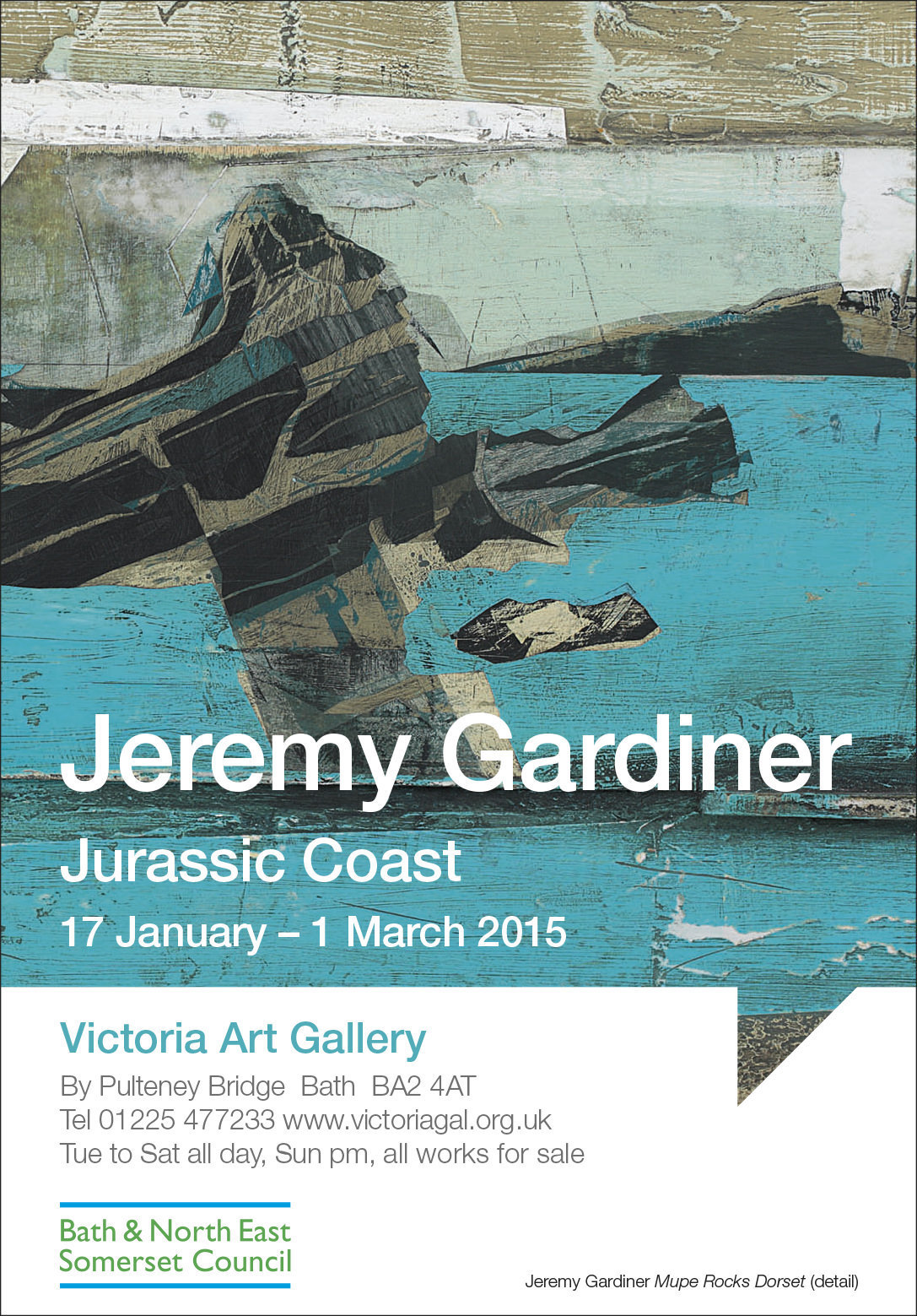 January 2015 | Jurassic Coast exhibition | Victoria Art Gallery, Bath