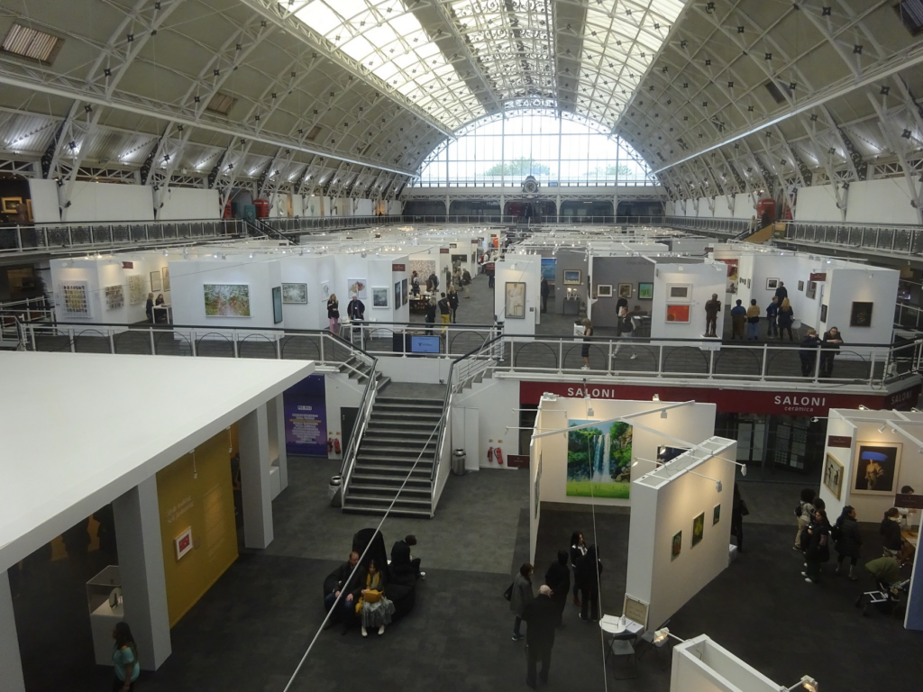 London-Art-Fair-2023-wide-view-showing-main-concourse