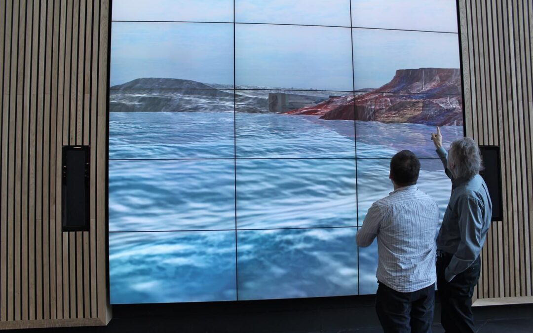 Jurassic Light Years Videowall