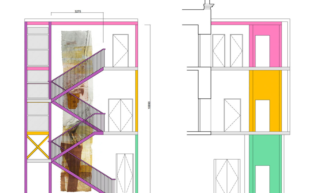 The Atrium Monoprint