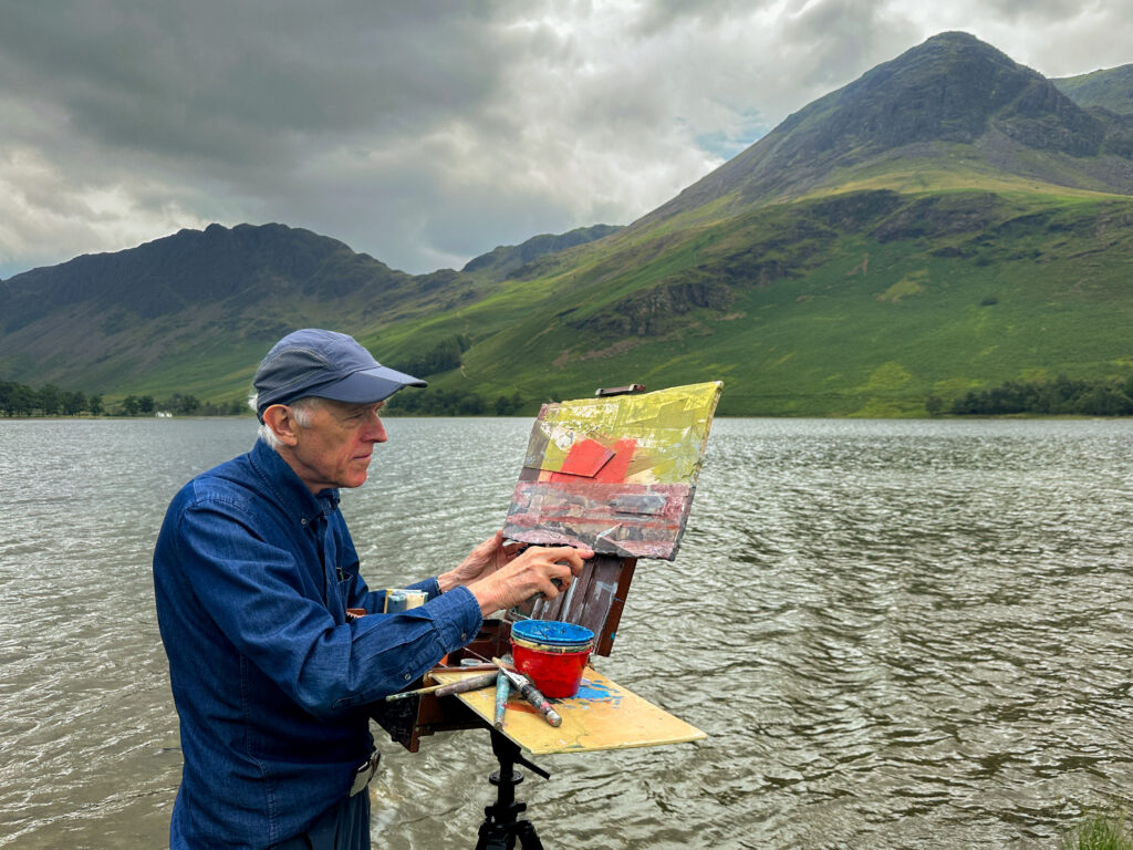 Jeremy-Gardiner-plein-air-painting, Buttermere
